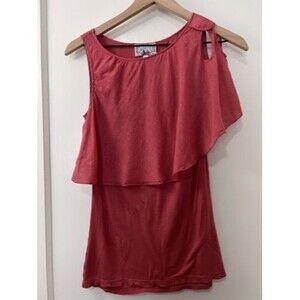 Baraschi Pink Sleeveless Top Women’s Size XS